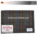 100% Wolle Plaid Tweed Harris Tweed gewebt Wollmantel Stoff